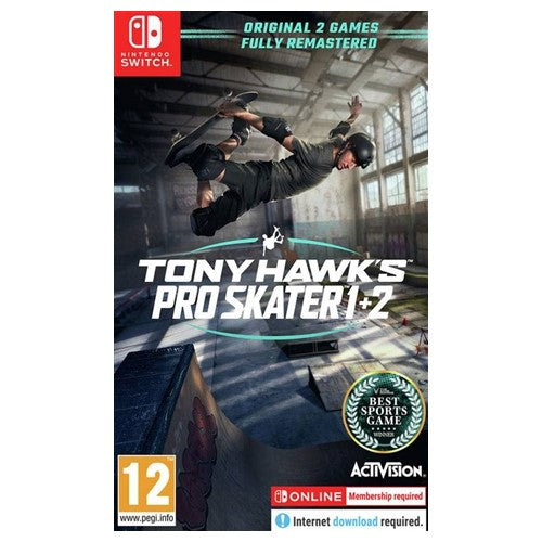 Switch - Tony Haw's Pro Skater 1+2 (12) Preowned