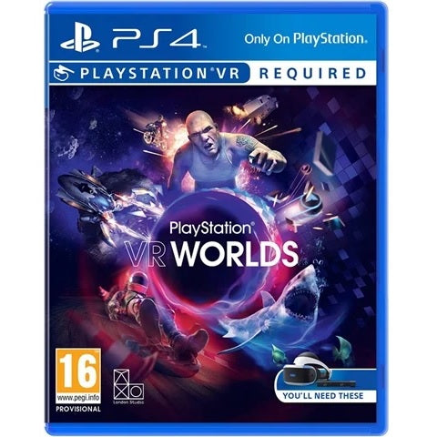 PS4 - Playstation VR Worlds (16) Preowned