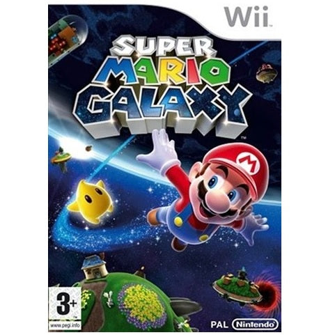 Wii - Super Mario Galaxy (3+) Preowned