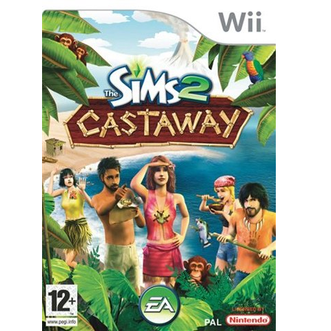 Wii - The Sims 2 Castaway (12+) Preowned