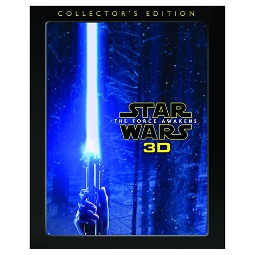 Blu-Ray - Star Wars Episode VII The Force Awakens Collector's Ed. (12) 2015 3D+BR Preowned