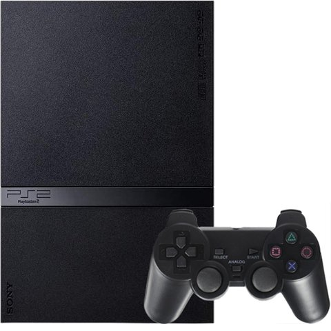 Playstation 2 Slim Console Black Discounted Preowned