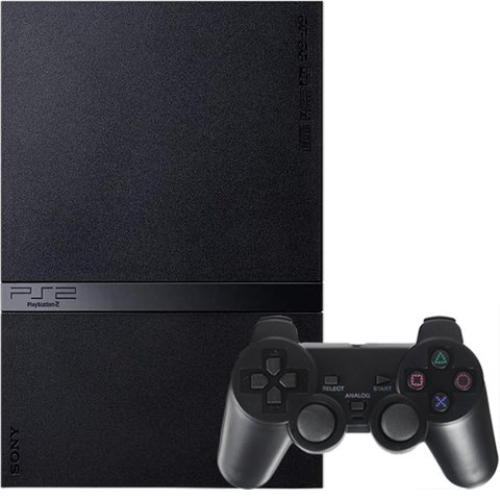 Playstation 2 Slimline Console Black Discounted Preowned